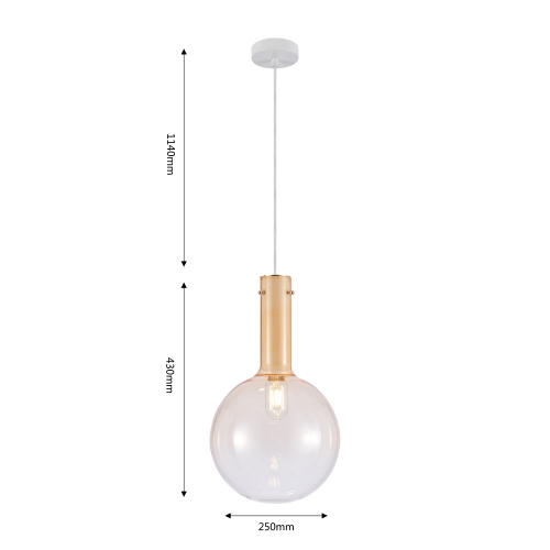 Подвесной светильник Favourite Alba 4102-1P изображение в интернет-магазине Cramer Light фото 3