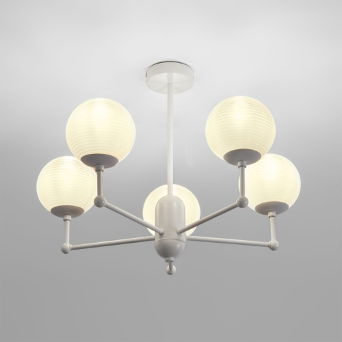 Люстра на штанге Freya Aris FR5565PL-05W изображение в интернет-магазине Cramer Light фото 4