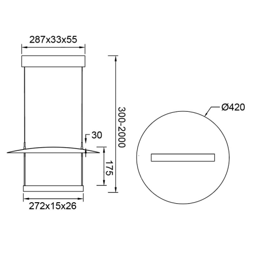 Подвесная люстра Mantra Sun Ii 9422 изображение в интернет-магазине Cramer Light фото 7