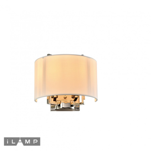 Настенный светильник iLamp Divole W9505-2 Nickel изображение в интернет-магазине Cramer Light