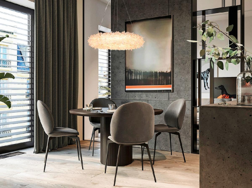 Подвесная люстра Delight Collection Stone Light BRCH9119-80 изображение в интернет-магазине Cramer Light фото 4