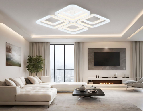 Потолочная люстра Ambrella Light Original Acrylica FA8948 изображение в интернет-магазине Cramer Light фото 6