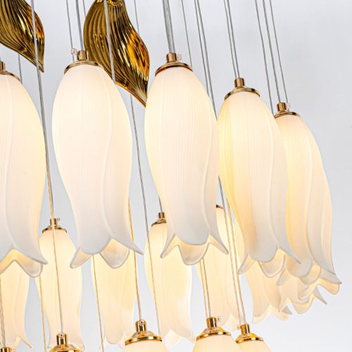 Подвесная люстра Modelux ML.8868.30 WH изображение в интернет-магазине Cramer Light фото 10