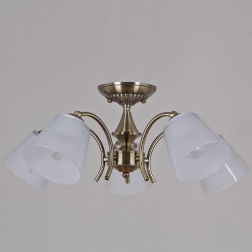 Потолочная люстра Illumico IL0910-5CSQ-26 AB ELITE изображение в интернет-магазине Cramer Light фото 3