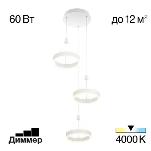 Подвесная люстра Citilux Дуэт CL719030 изображение в интернет-магазине Cramer Light фото 2