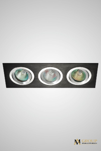 Встраиваемый светильник AM Group AM128 BK-CH изображение в интернет-магазине Cramer Light