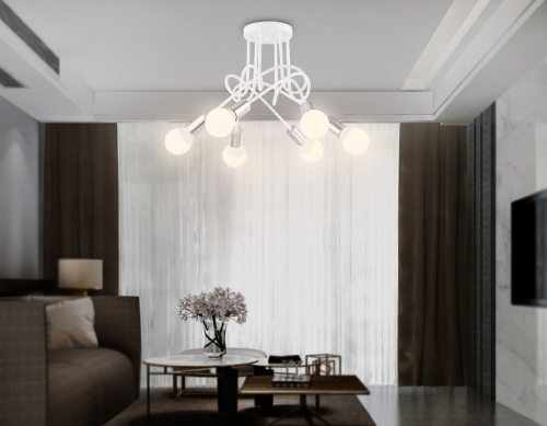 Потолочная люстра Ambrella Light Loft TR80417 изображение в интернет-магазине Cramer Light фото 8