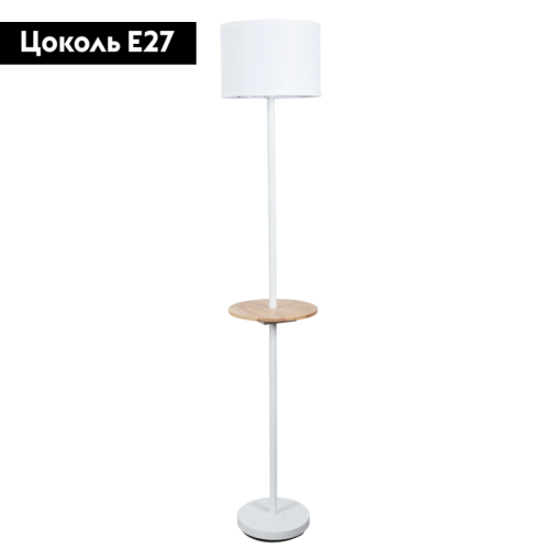 Торшер Arte Lamp Combo A4056PN-1WH изображение в интернет-магазине Cramer Light фото 2