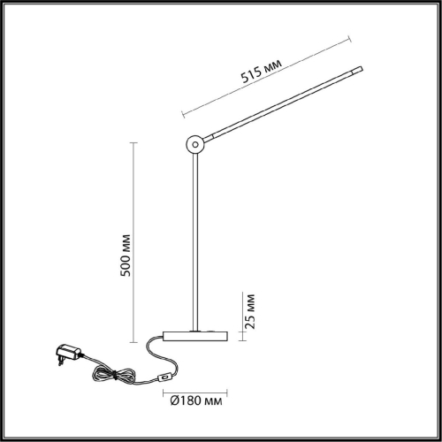 Настольная лампа Odeon Light Foden 7101/12TL изображение в интернет-магазине Cramer Light фото 6