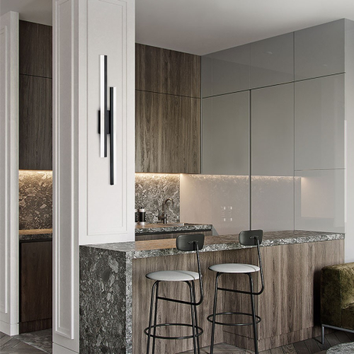 Настенный светильник LED4U L2231-650 BK изображение в интернет-магазине Cramer Light фото 3