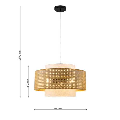 Подвесная люстра Favourite Organicum 4768-3P изображение в интернет-магазине Cramer Light фото 3