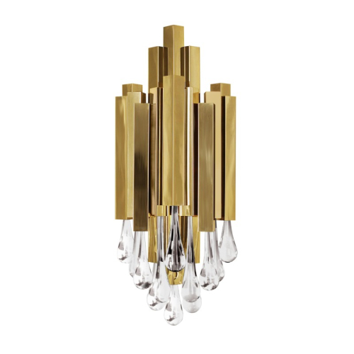 Настенный светильник Delight Collection Trump KM0988W-3 gold изображение в интернет-магазине Cramer Light