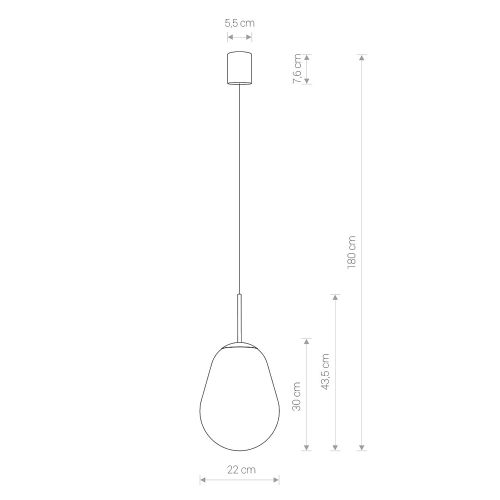 Подвесной светильник Nowodvorski Pear S 7800 изображение в интернет-магазине Cramer Light фото 4