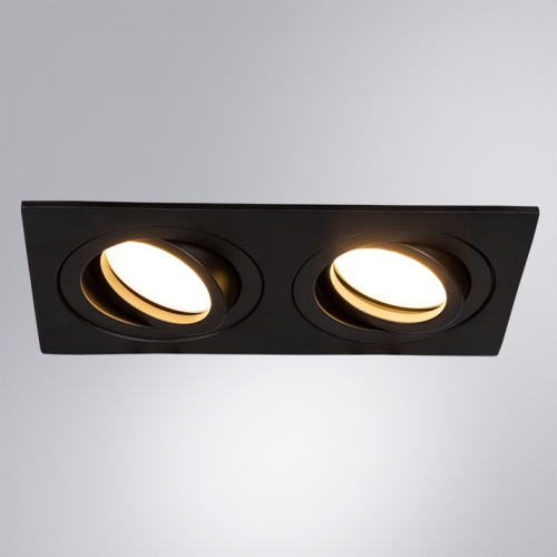 Встраиваемый светильник Arte Lamp Tarf A2168PL-2BK изображение в интернет-магазине Cramer Light фото 4