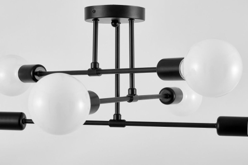 Потолочная люстра Lampit Nova TC 2010-6 BK изображение в интернет-магазине Cramer Light фото 5