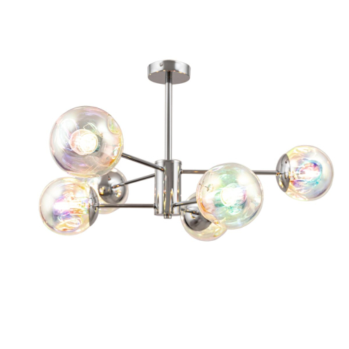 Люстра на штанге Freya Hubble FR5223PL-06CH изображение в интернет-магазине Cramer Light