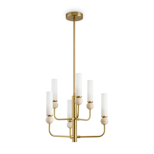 Люстра на штанге Freya Sunspot FR5482CL-06BS1 изображение в интернет-магазине Cramer Light фото 14