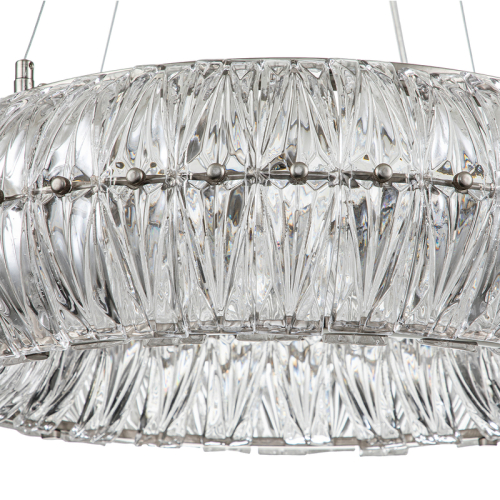 Подвесная люстра Indigo Finezza 12023/8P Nickel V000300 изображение в интернет-магазине Cramer Light фото 4