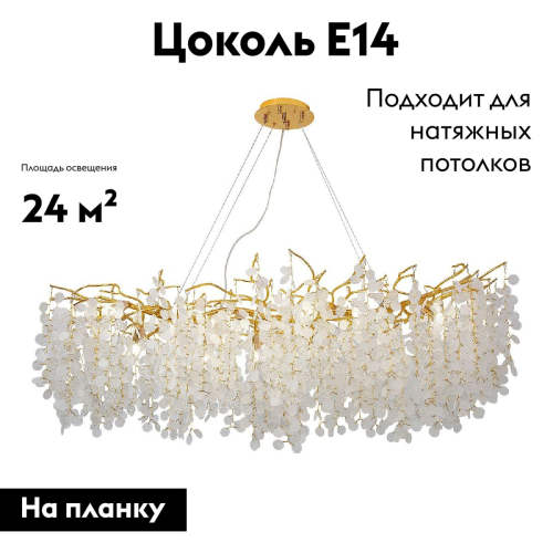 Подвесная люстра Favourite Parra 4161-12P изображение в интернет-магазине Cramer Light фото 2