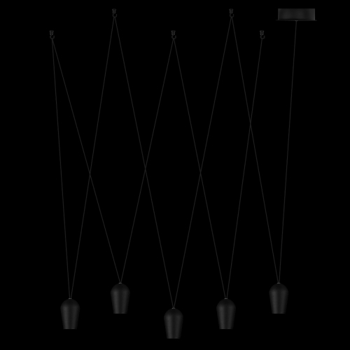 Подвесной светильник Loft IT Blackout 10357/5 изображение в интернет-магазине Cramer Light фото 2