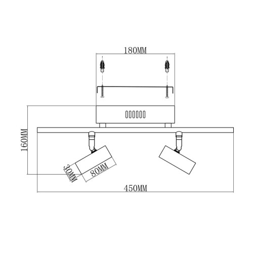 Светодиодный спот Moderli Right V5045-2WL изображение в интернет-магазине Cramer Light фото 2