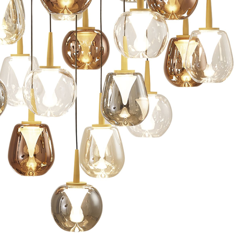 Каскадная люстра Mantra Andromeda 8937+24PL изображение в интернет-магазине Cramer Light фото 4