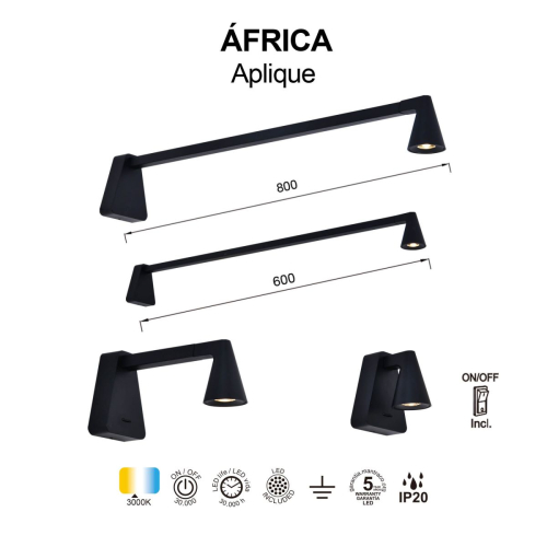 Настенный светильник Mantra Africa 9414 изображение в интернет-магазине Cramer Light фото 4