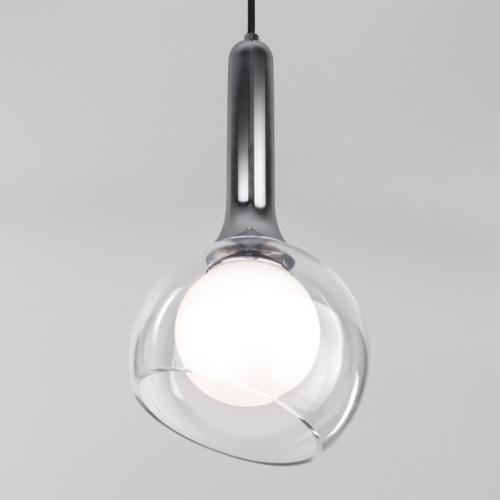 Подвесной светильник Eurosvet 50188/1 хром изображение в интернет-магазине Cramer Light фото 2