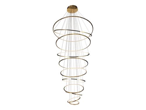 Подвесная люстра Newport 15211N/S brass М0071012 изображение в интернет-магазине Cramer Light