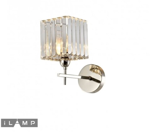 Настенный светильник iLamp Staten Island W9514-1 Nickel изображение в интернет-магазине Cramer Light фото 2