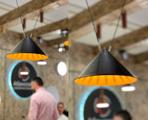 Подвесной светильник Italline IT03-1429 black/orange изображение в интернет-магазине Cramer Light фото 6