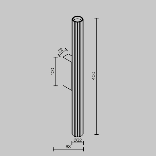 Настенный светильник Maytoni Calipso C082WL-12W2.7K-B изображение в интернет-магазине Cramer Light фото 7