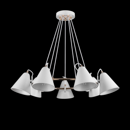 Подвесная люстра Freya Falke FR8001PL-07WG изображение в интернет-магазине Cramer Light фото 5