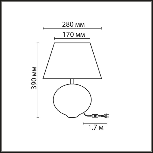 Настольная лампа Lumion Moderni Tapala 8139/1T изображение в интернет-магазине Cramer Light фото 2