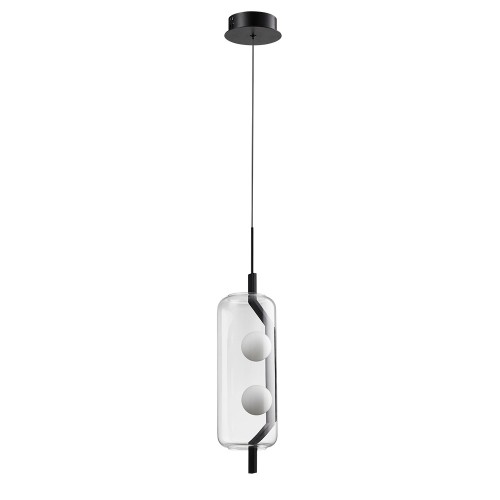 Подвесной светильник Arte Lamp Geneva A2341SP-2BK изображение в интернет-магазине Cramer Light