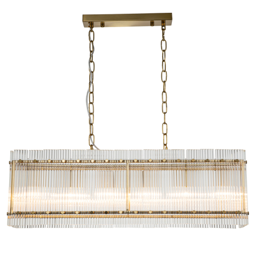 Подвесная люстра Indigo Venera 12024/6PL Brass V000305 изображение в интернет-магазине Cramer Light