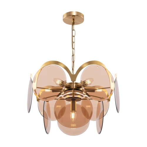 Подвесная люстра Freya Tea FR5146PL-07G изображение в интернет-магазине Cramer Light фото 3