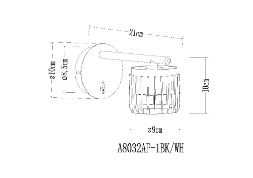 Спот Arte Lamp Atria A8032AP-1WH изображение в интернет-магазине Cramer Light фото 2