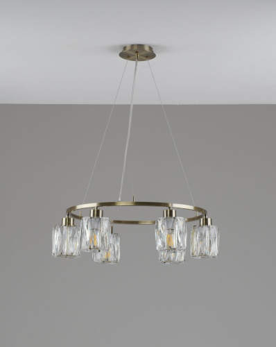 Подвесная люстра Moderli Prismique V11684-6P изображение в интернет-магазине Cramer Light фото 2