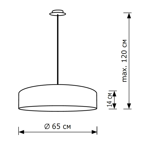 Подвесной светильник LightHall Turdan 65 LH022026 изображение в интернет-магазине Cramer Light фото 7