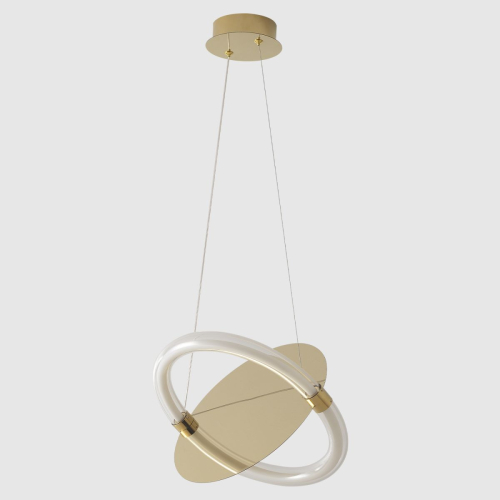 Подвесной светильник Crystal Lux NEBULA SP22W LED GOLD изображение в интернет-магазине Cramer Light фото 2