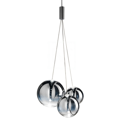 Подвесной светильник Delight Collection 19152 19152P/3 silver изображение в интернет-магазине Cramer Light