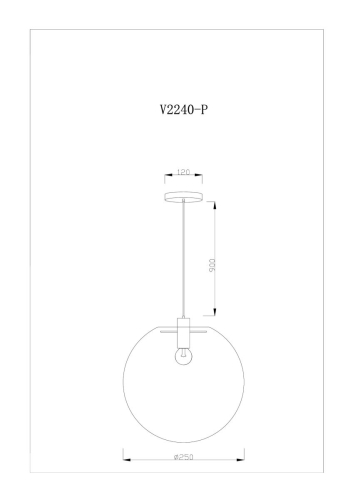 Подвесной светильник Moderli Aurora V11542-1P изображение в интернет-магазине Cramer Light фото 8