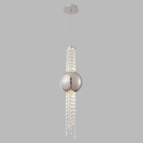 Подвесной светильник Crystal Lux NAVAJO SP3W LED CHROME изображение в интернет-магазине Cramer Light фото 6