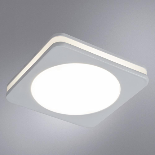 Встраиваемый светильник Arte Lamp Tabit A8433PL-1WH изображение в интернет-магазине Cramer Light фото 6