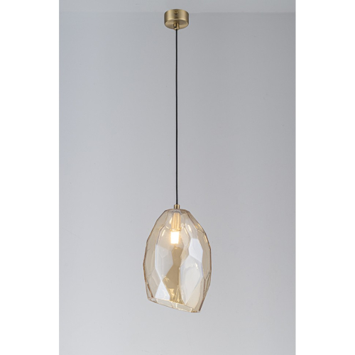 Подвесной светильник Belfast Ravelston 106-1 BR AM изображение в интернет-магазине Cramer Light