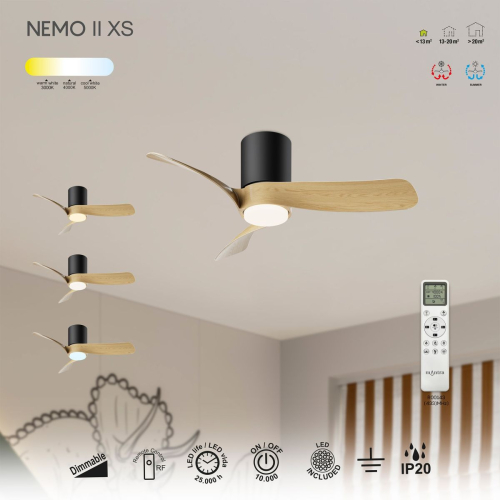 Люстра-вентилятор Mantra Nemo 9562 изображение в интернет-магазине Cramer Light фото 8