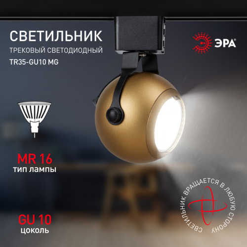 Трековый светильник Эра TR35-GU10 MG Б0053297 изображение в интернет-магазине Cramer Light фото 10