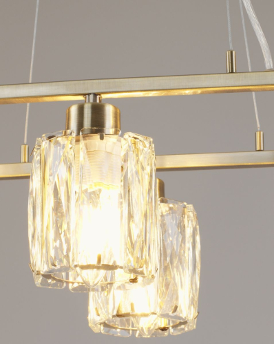 Подвесная люстра Moderli Prismique V11686-6P изображение в интернет-магазине Cramer Light фото 4