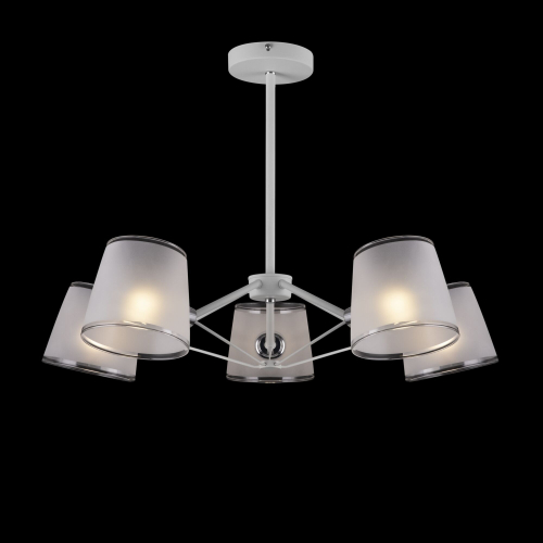 Люстра на штанге Freya Gino FR5108PL-05CH изображение в интернет-магазине Cramer Light фото 2